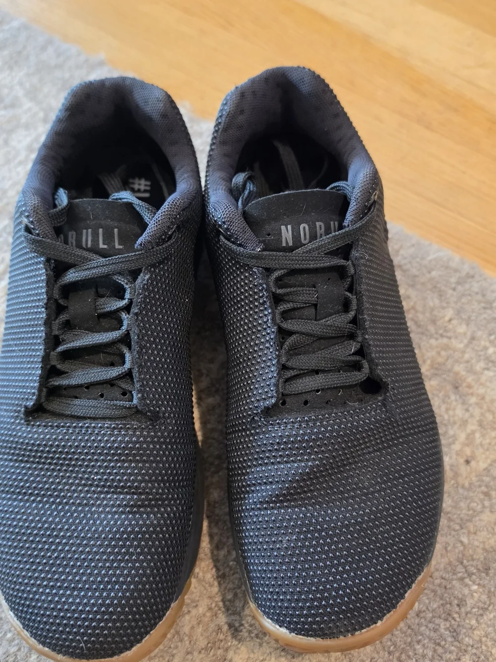 NOBULL Black Training Shoes with Gum Sole
